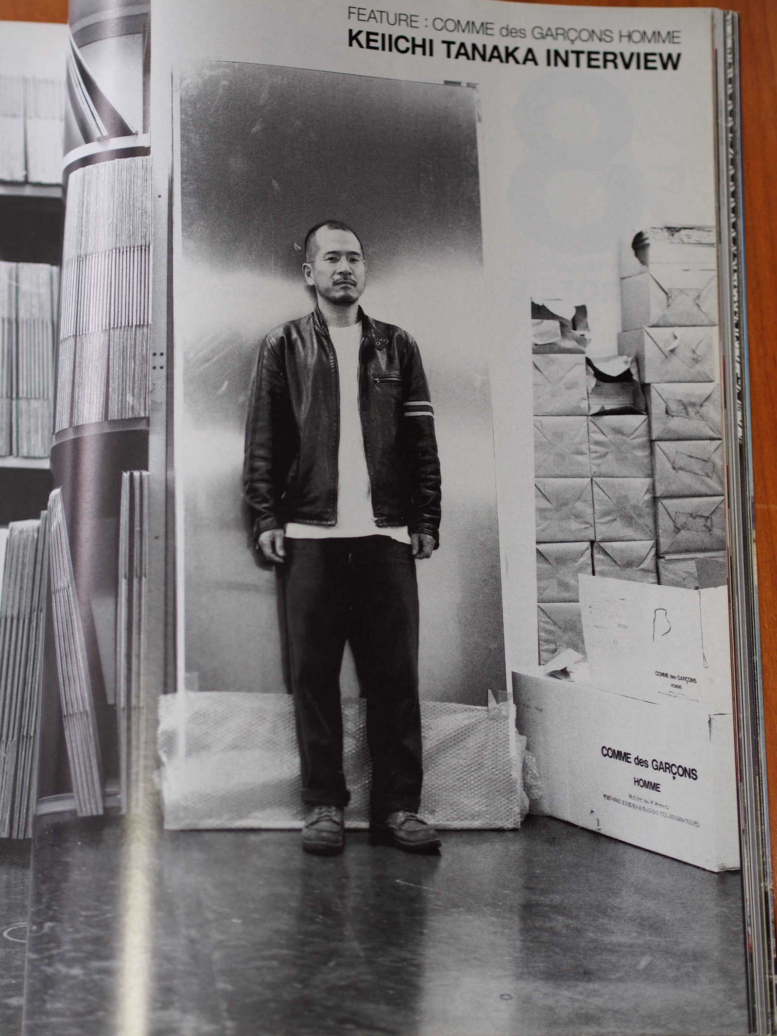 コムデギャルソン・オム COMME des GARÇONS HOMME デザイナー田中啓一