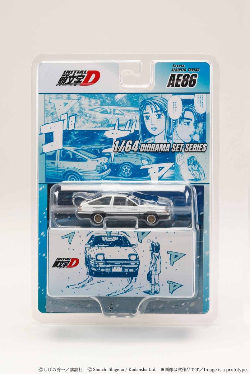 Toyota SPRINTER TRUENO (AE86)/ 頭文字D藤原 拓海 AND 茂木なつき