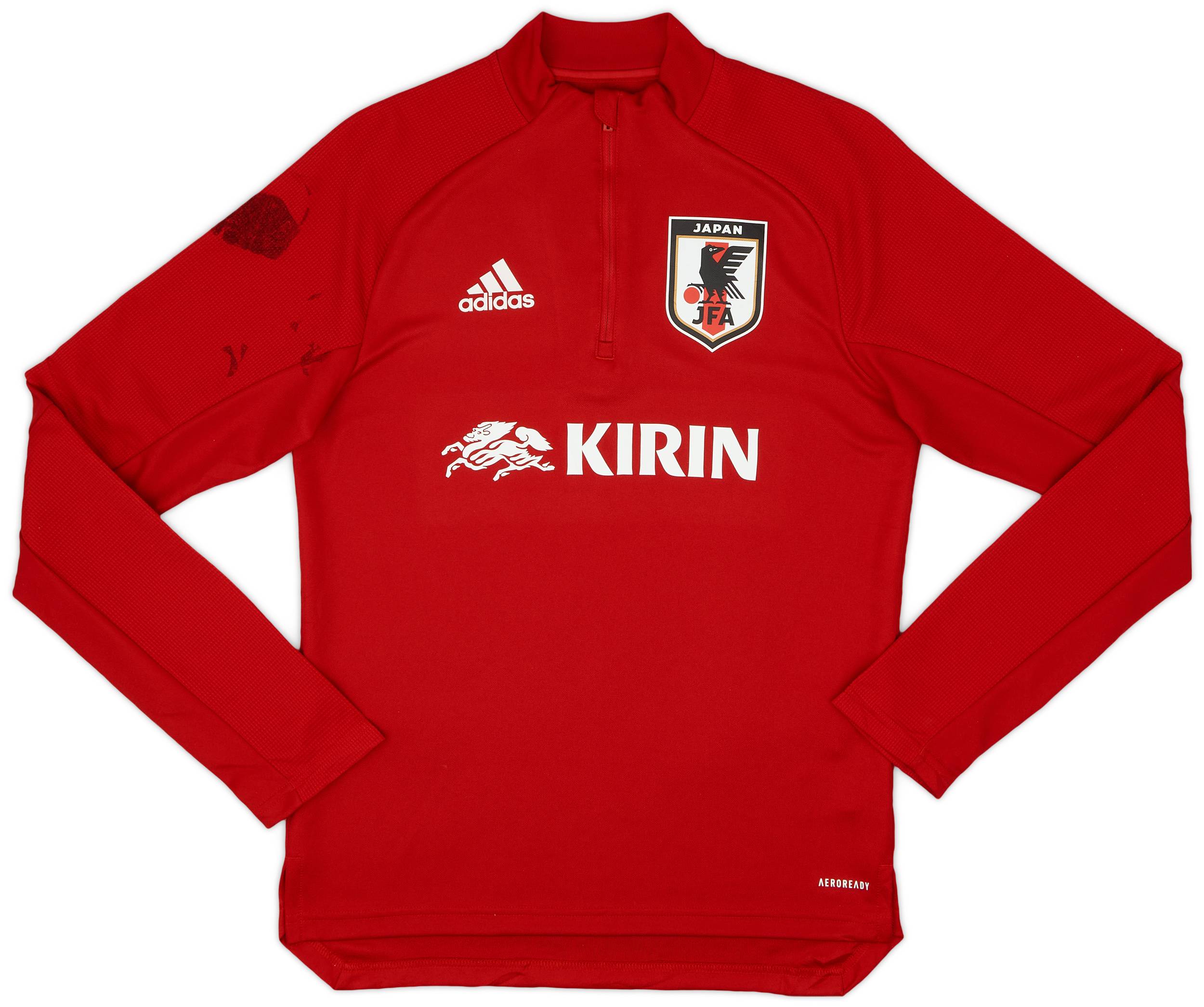 2019-20 Japan adidas 1/4 Zip Drill Top - 5/10 - (S)