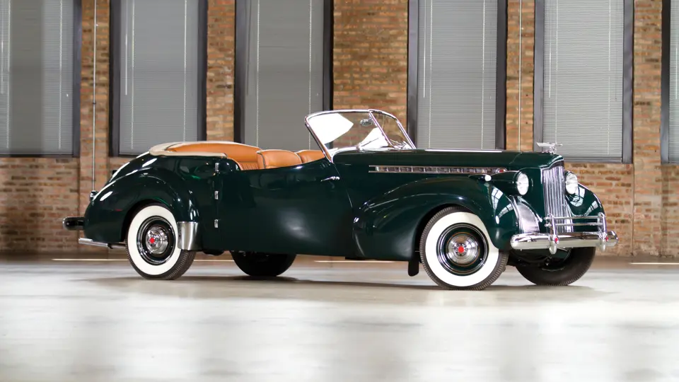1940 Packard Super Eight One-Sixty Convertible Coupe by Rollston