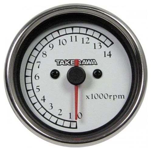 Webike | SP武川 SPタケガワ ホワイト＆ブラックタコメーターキット