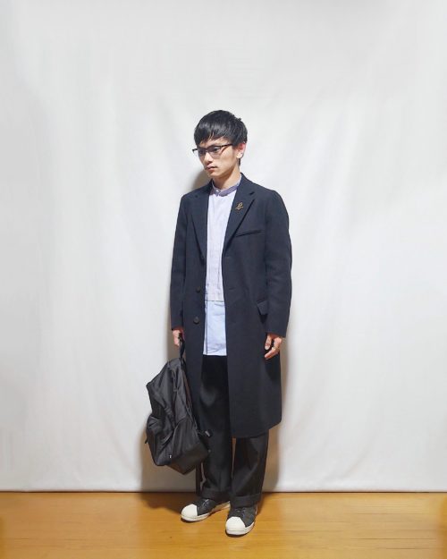 ユニクロ+Jのウールブレンドチェスターコートをレビュー【オンオフ