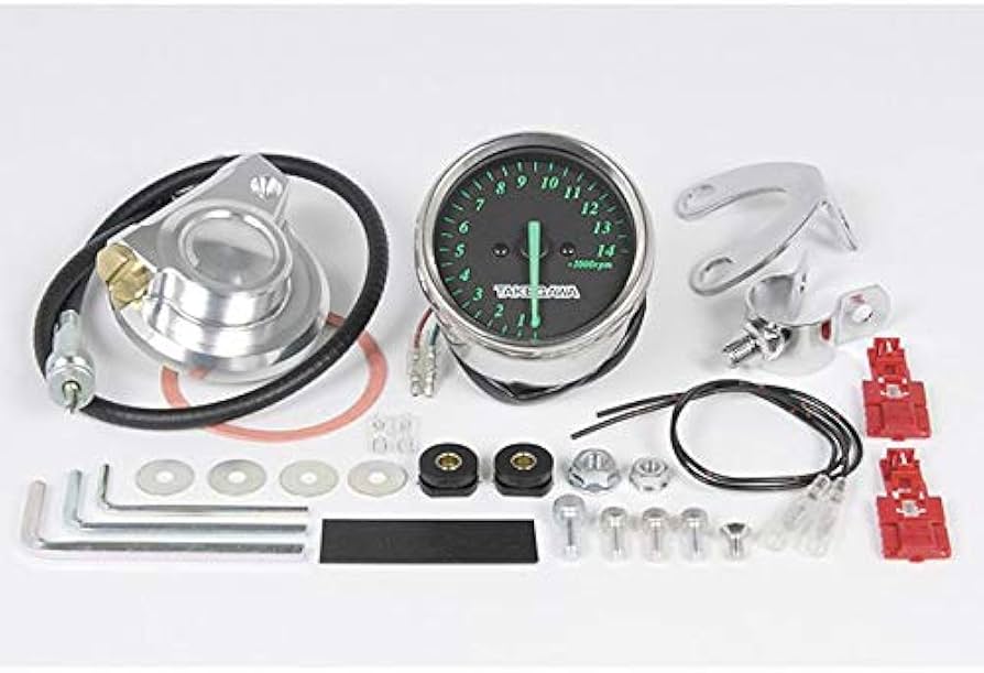 Amazon | SP武川 タコメーターキット 機械式/1：6.5（ブラック