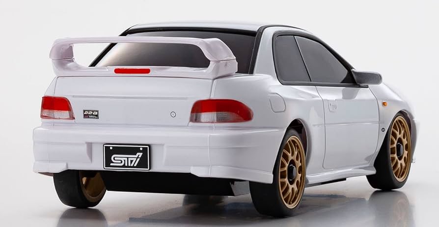 Amazon.com: Kyosho Mini-Z AWD Subaru Impreza STi 22B White