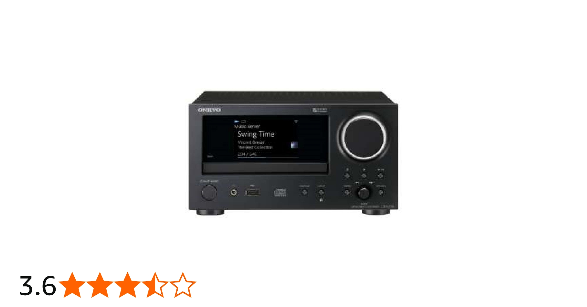 Amazon.co.jp: ONKYO ネットワークCDレシーバー ハイレゾ対応 ブラック