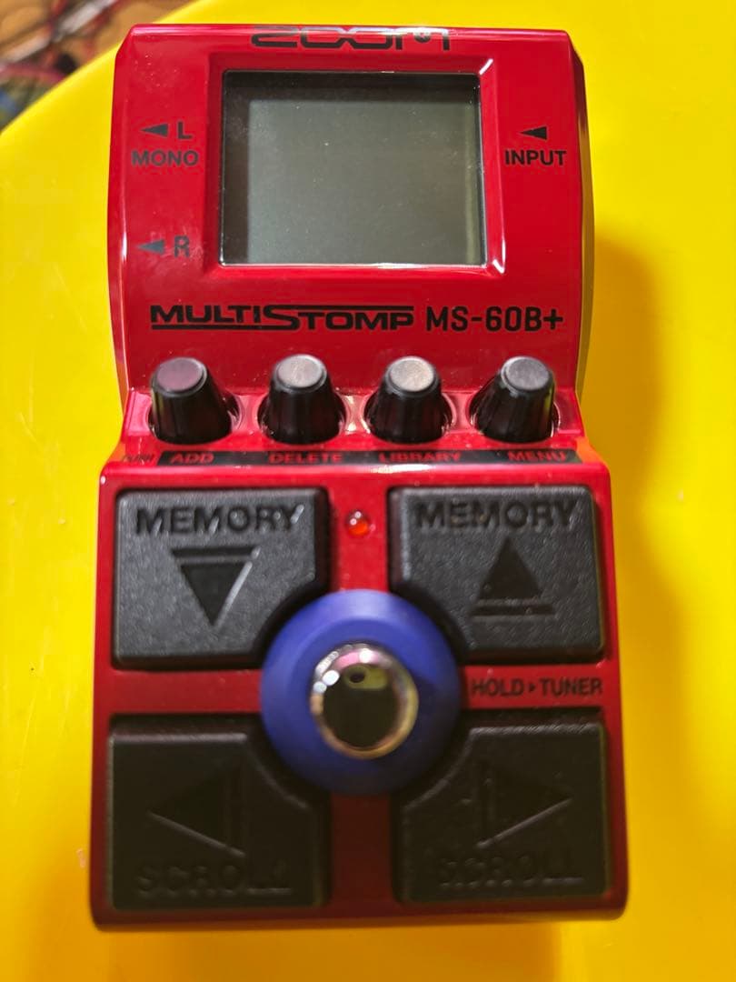 Zoom MULTISTOMP MS-60B+ ベースエフェクター MS-60B+ MultiStomp for Bassists | Buy Now | ZOOM