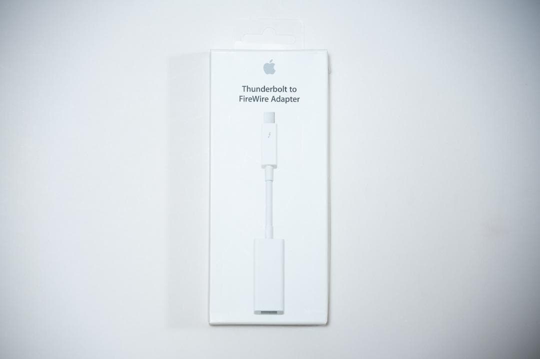 Apple純正 Thunderbolt to FireWire Adapter Apple純正品 Apple Thunderbolt FireWireアダプタ MD464BE/A【メール便