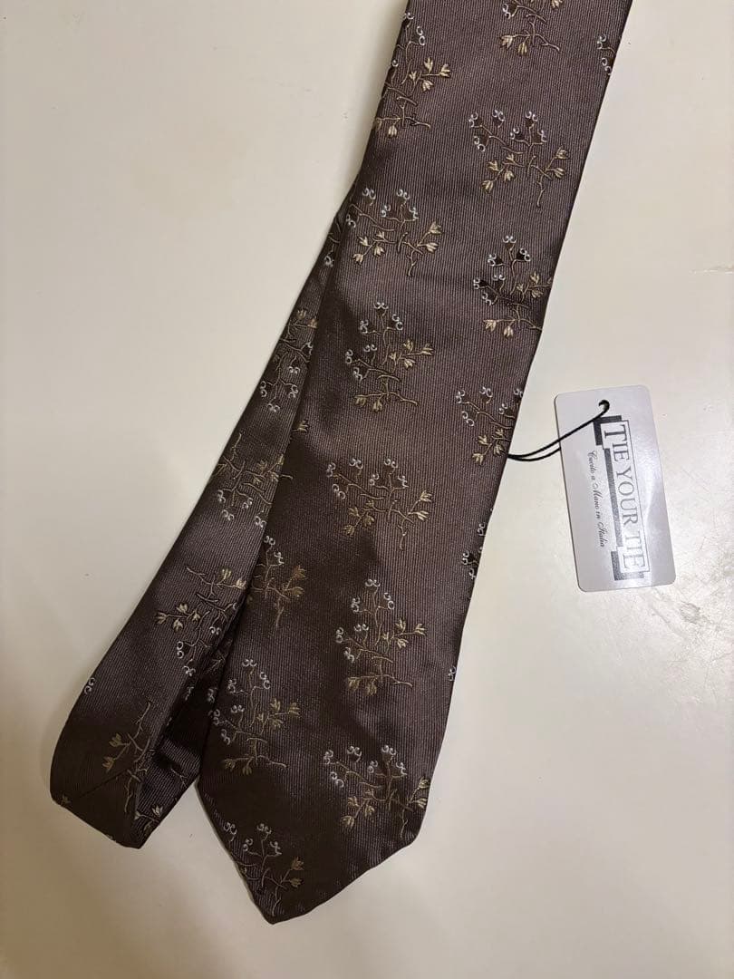 TIEYOURTIE ネクタイ イタリア製　ハンドメイド　タイユアタイ TIE YOUR TIE（タイユアタイ） TIEYOURTIE【タイユアタイ】ネクタイ
