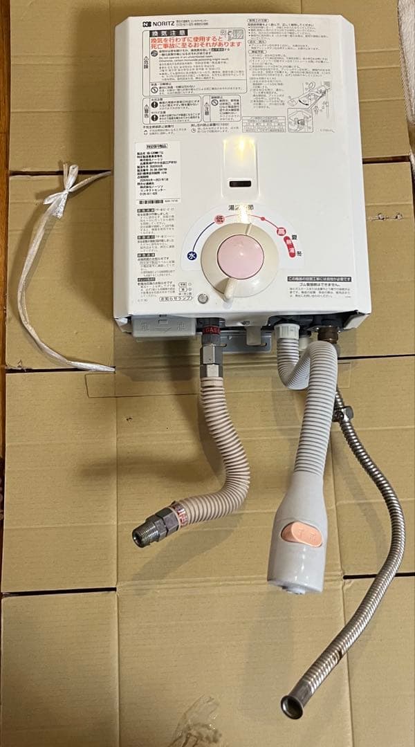 2020年製　ノーリツ 小型湯沸器 都市ガス用 GQ-530MW (TG) ノーリツ（NORITZ） ガス小型湯沸器 台所専用 5号 屋内壁掛形 元止め式