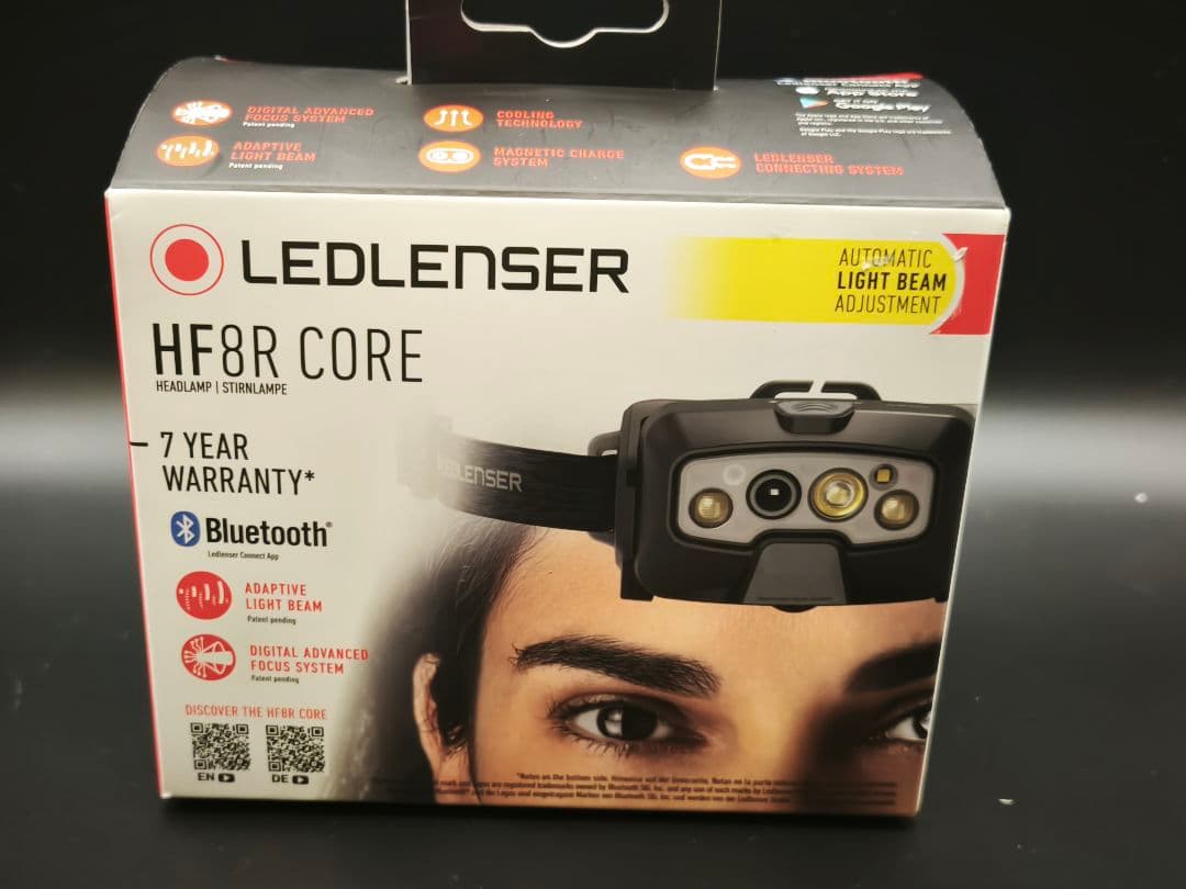 【新品】LEDLENSER HF8R Core レッドレンザー 1600lm Ledlenser HF8R Core ｜ヘッドライト｜レッドレンザー公式