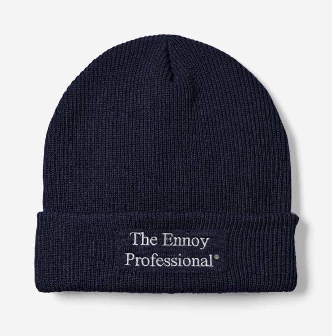 ENNOY PROFESSIONAL KNIT CAP (NAVY) - メルカリ