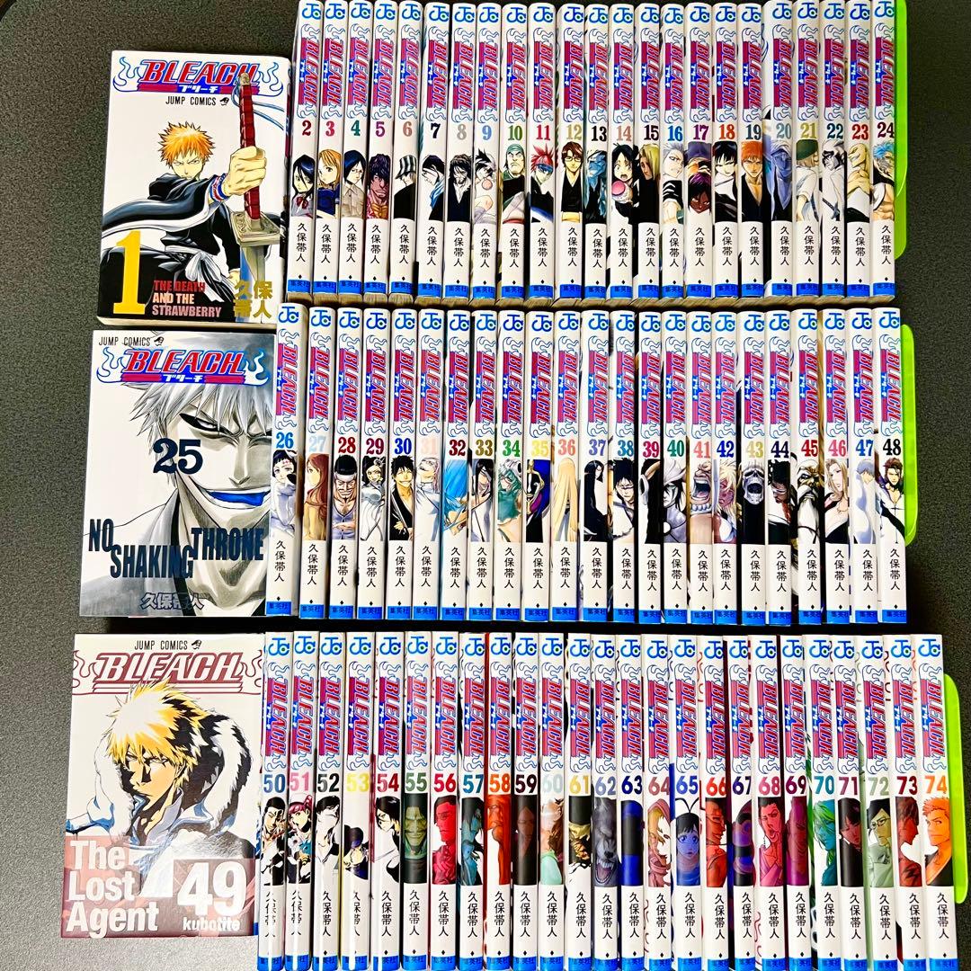BLEACH-ブリーチ-全巻セット - メルカリ